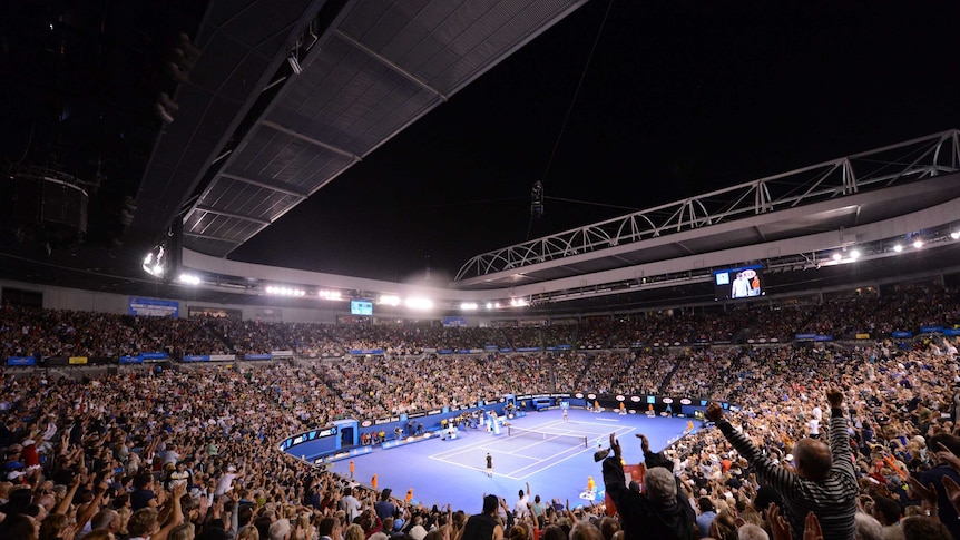 Generic crowd shot Australian Open