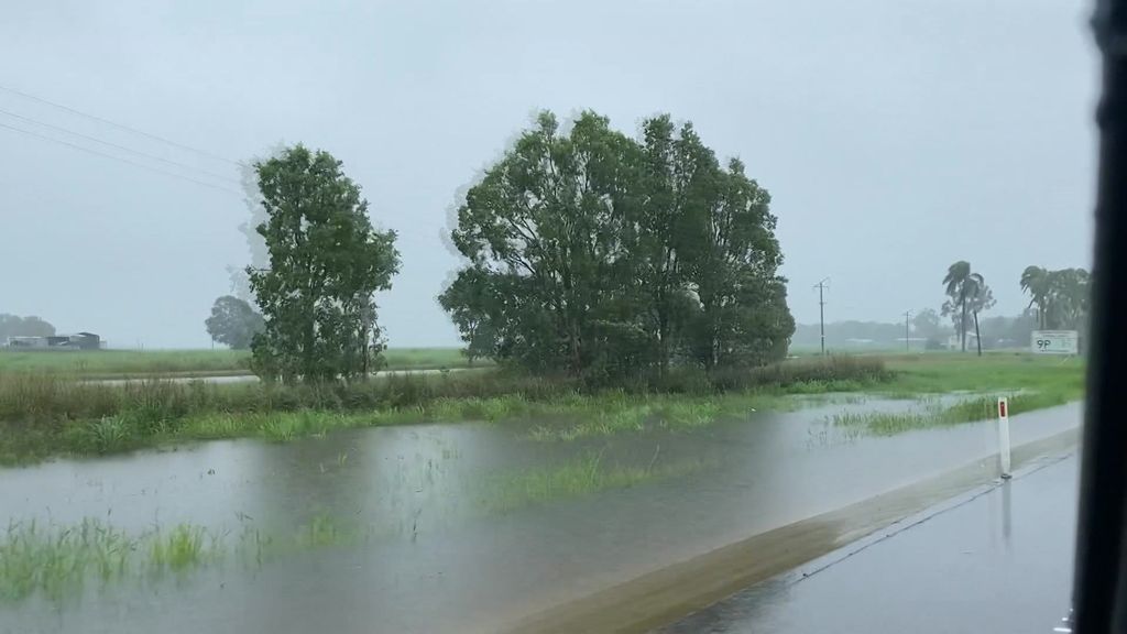 Flooding hits cane farms near Ingham - ABC News