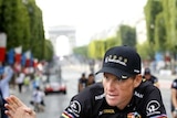 Armstrong said goodbye to the Tour with a touch of controversy.