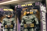 Off the shelves: Batman toys which are part of the latest product recall by toy maker Mattel