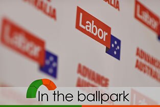 labor's claim is in the ballpark