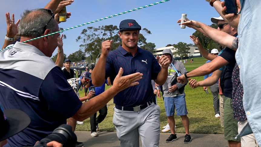 Live: McIlroy and Koepka part of pack chasing defending US Open champion Bryson DeChambeau
