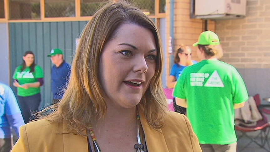 Sarah Hanson-Young of the Greens