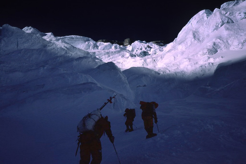 Andrew Lock and his team climb Annapurna