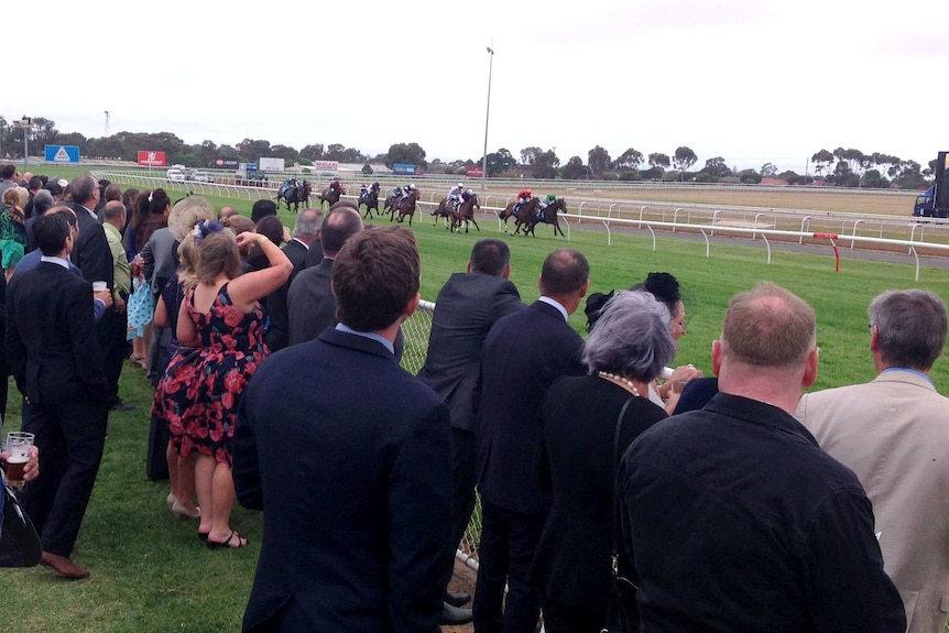 Trackside at the Geelong Cup