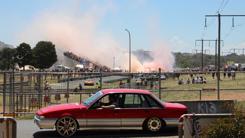 Summernats burnouts