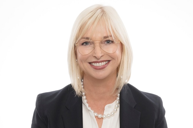 Portrait photo of Colette Garnsey, the first woman to be elected chair of Australian Wool Innovation.