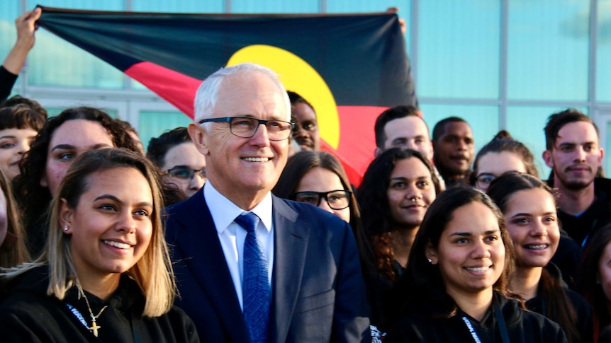 National Indigenous Youth Parliament delegates meet with Prime Minister Malcolm Turnbull.