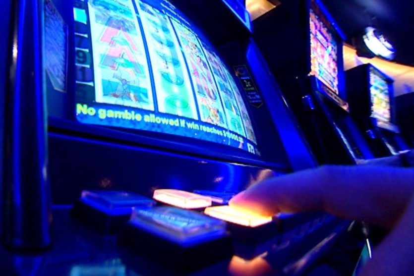 File photo: Pokies machine (ABC TV)