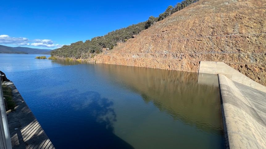 Dartmouth locals rejoice at visitor numbers as hundreds prepare to watch the local dam spill