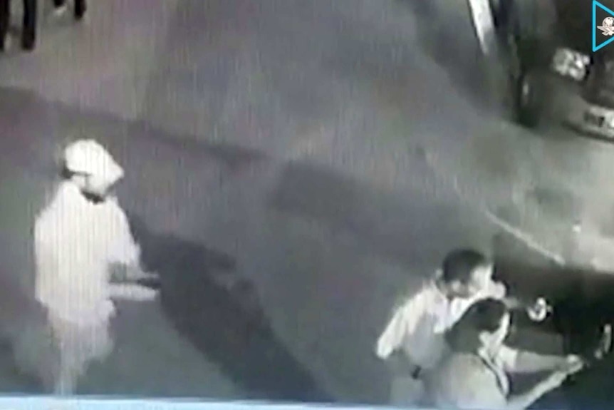 The shooting of Fernando Puron in Coahiola was caught on CCTV cameras.