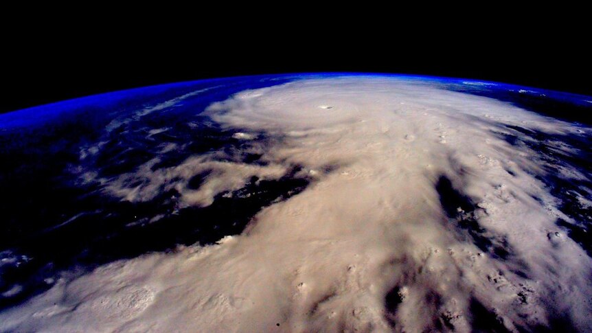 Astronaut photo of Hurricane Patricia