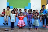 Rohingya Muslim at a refugee camp in Hyderabad