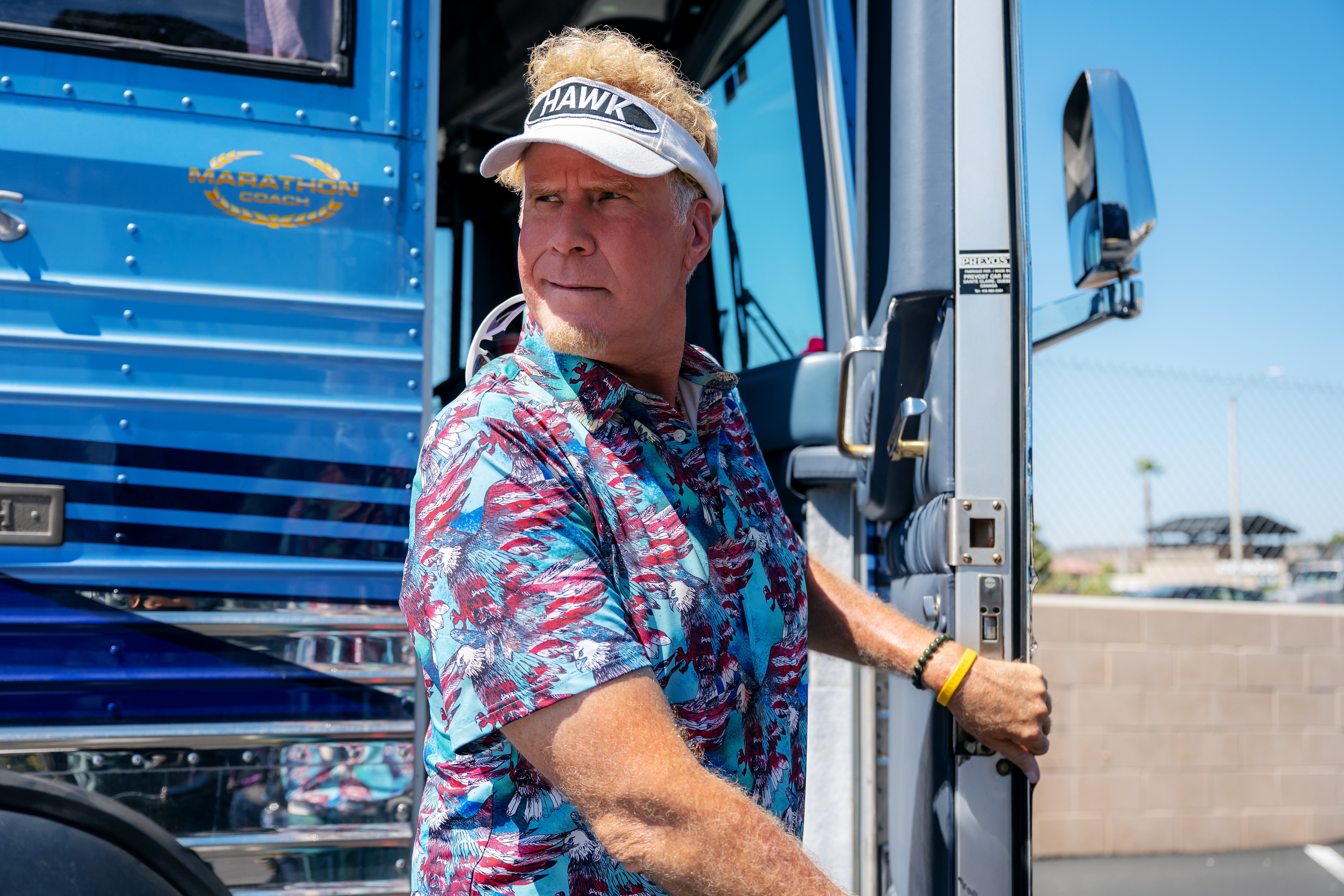 Will Ferrell channels Ricky Bobby in TV return
