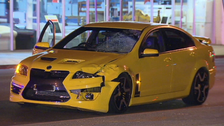 Car involved in fatal pedestrian accident on Port Road at Hindmarsh