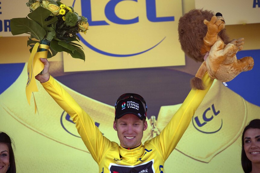 Jan Bakelants wins stage two of the Tour De France