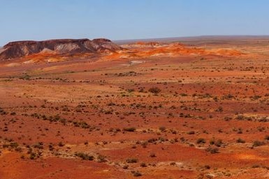 Desert and eroded landscape