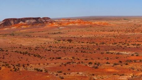 Desert and eroded landscape