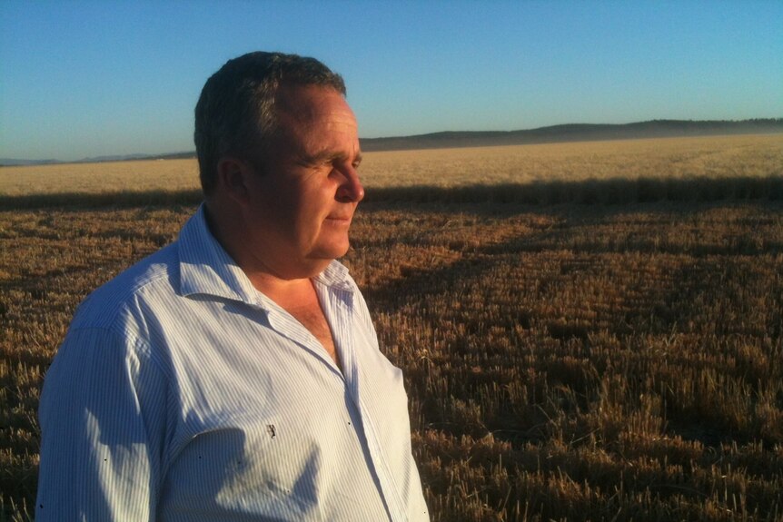 Caroona farmer Tim Duddy