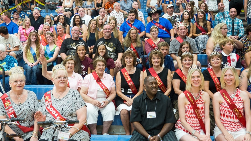 The Royal Court at the 2015 Twins Day Festival at Twinsburg, Ohio