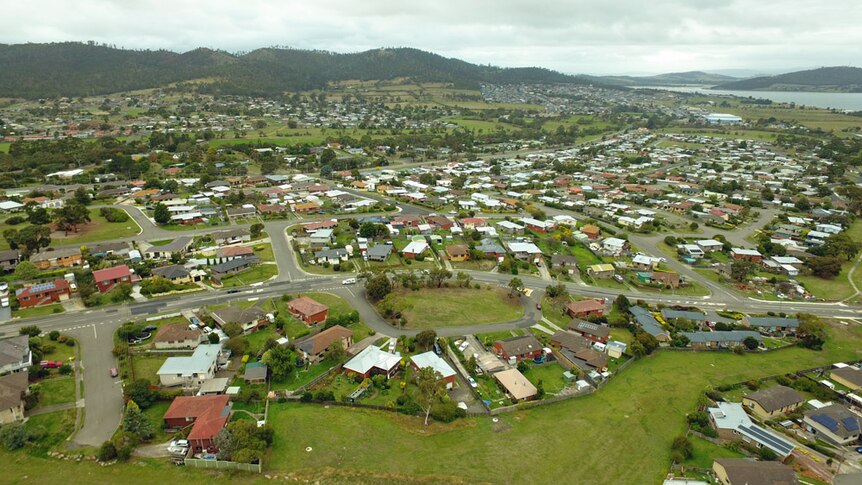 Aerial view of Rokeby