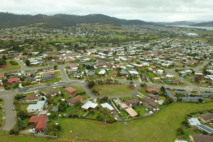 Aerial view of Rokeby