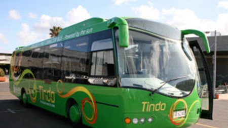 solar powered bus