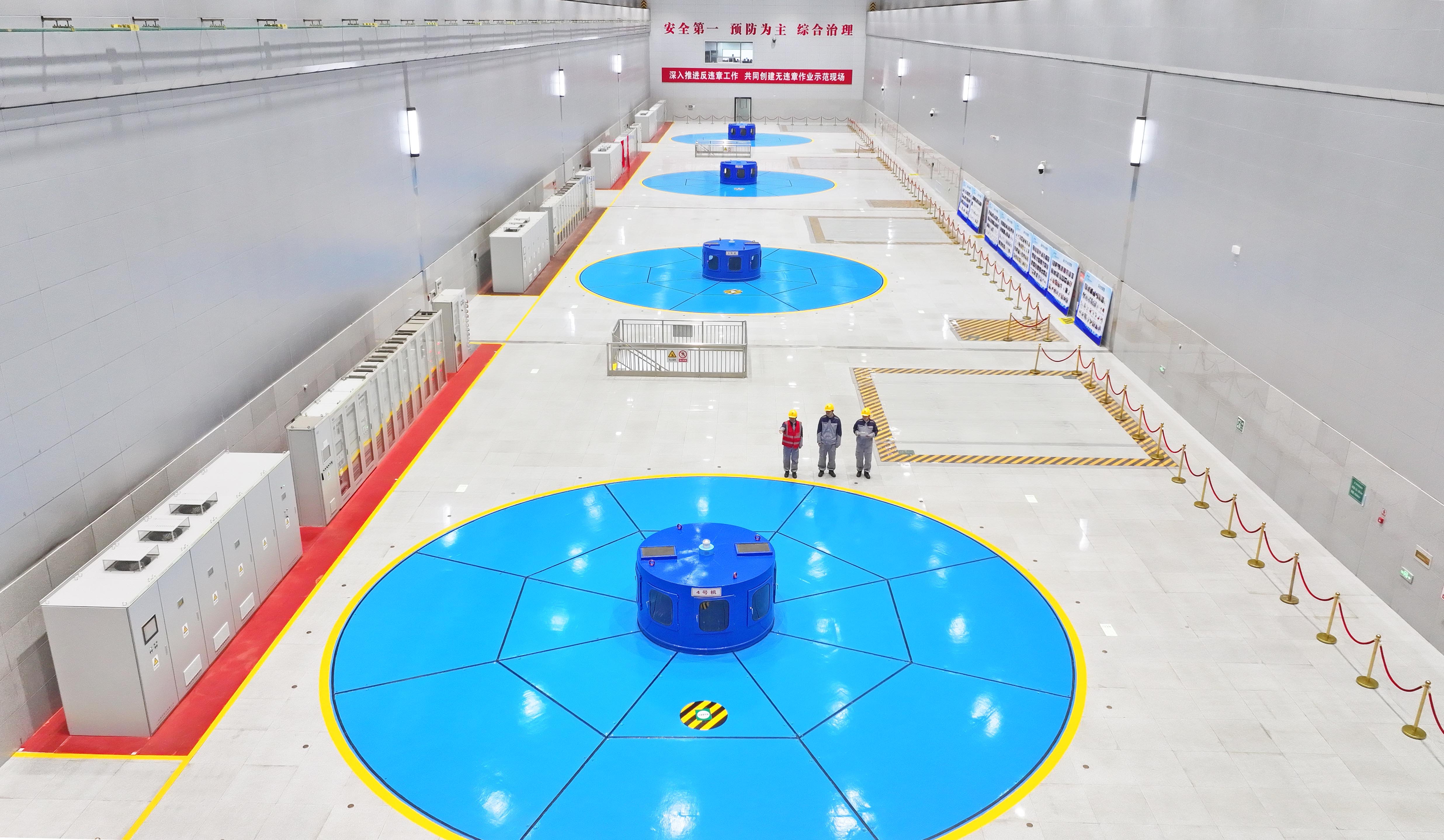 A pumped storage power station in Wuhu China