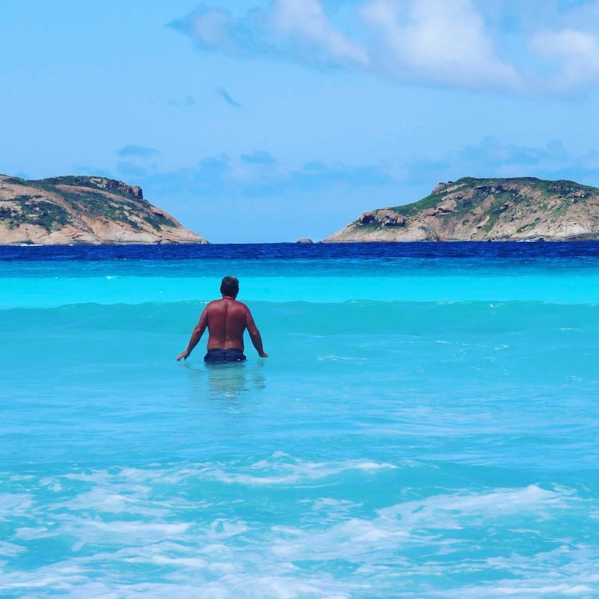 Crystal clear swimming