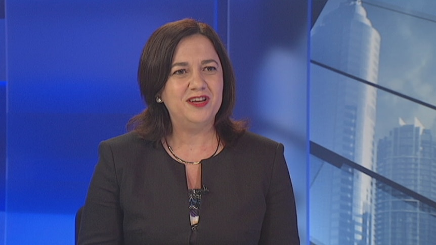 Annastacia Palaszczuk speaks climate change on ABC TV