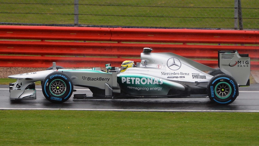 Rosberg goes fastest in second practice