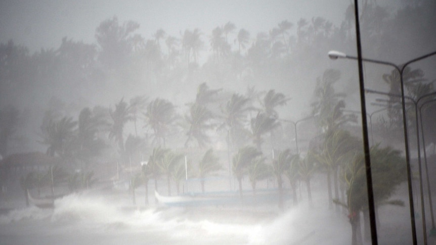 Typhoon Hagupit hits Legazpi