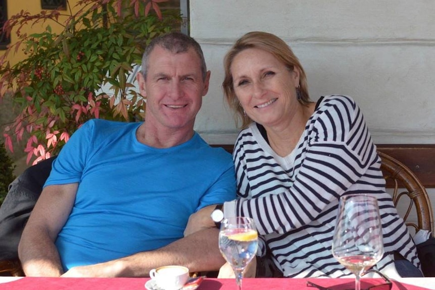 Phil Walsh and wife Meredith