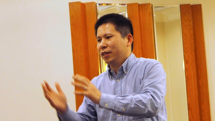 Chinese political activist Xu Zhiyong in a 2013 supplied image