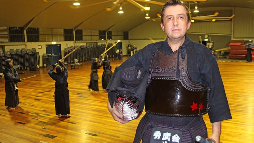 Gold Coast kendo martial arts practitioner Lucas Cork