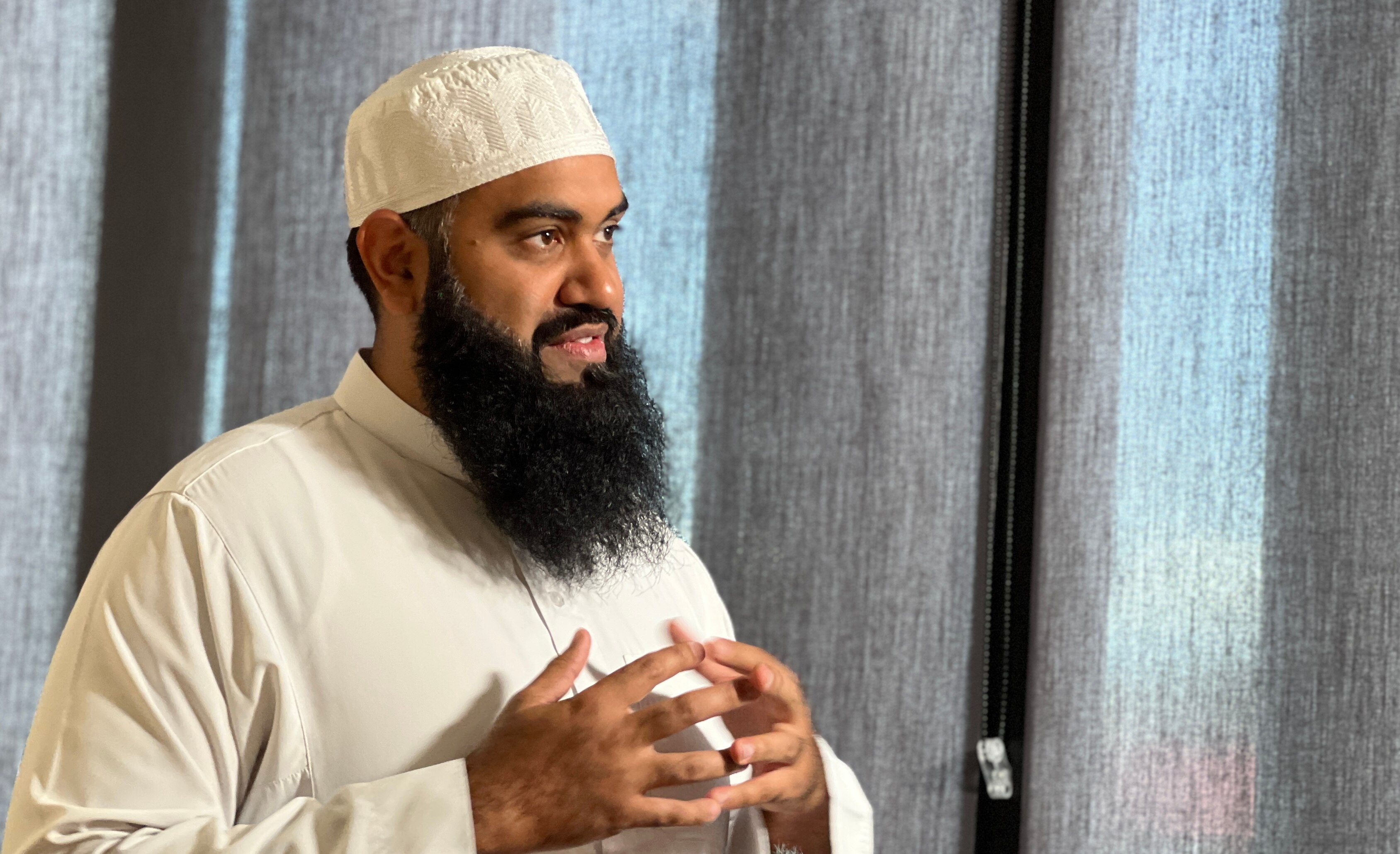 Imam Akram Buksh is the director of the Slacks Creek Mosque