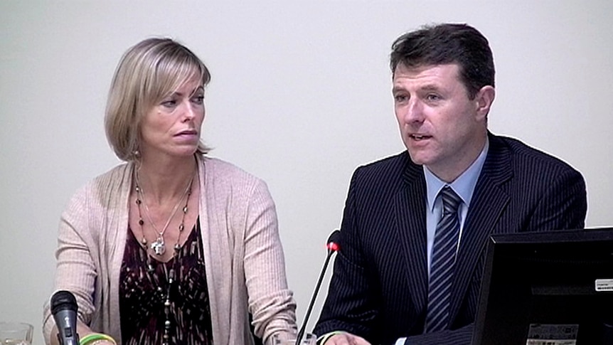 Kate and Gerry McCann at hacking inquiry
