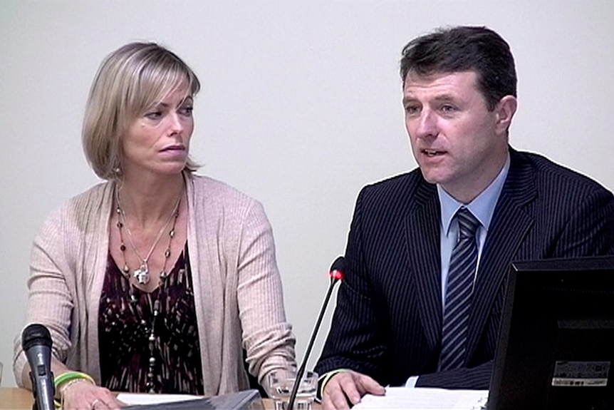 Kate and Gerry McCann at hacking inquiry