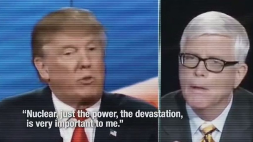 Clinton supporters label Trump 'dangerous' in ad