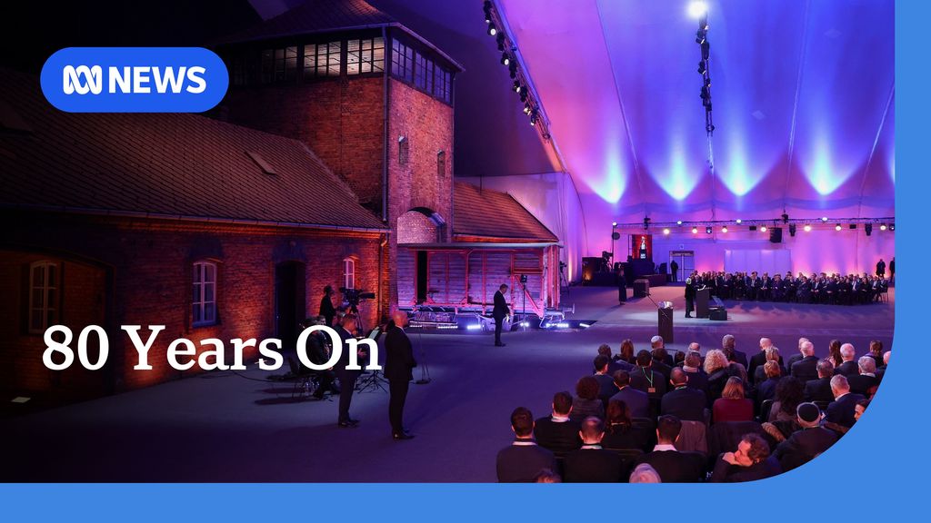 Holocaust survivors revisit Auschwitz 80 years after its liberation ...
