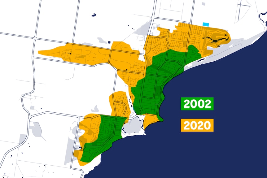 Torquay population expansion map