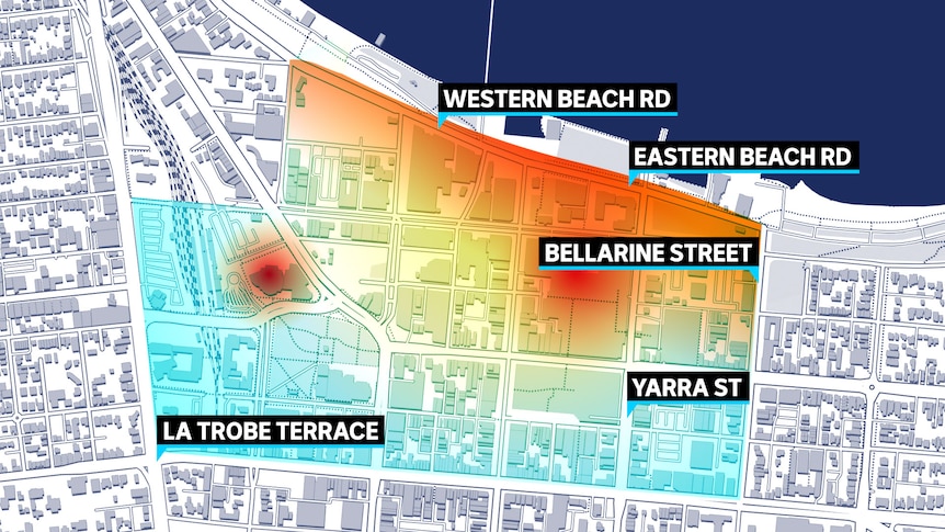 Mobile phone tracking reveals a worrying trend in this city