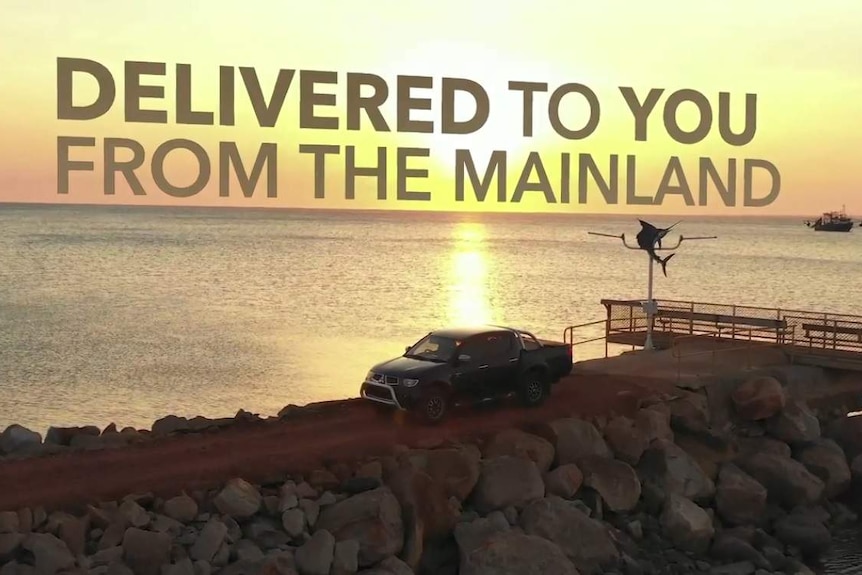 A screengrab from a promotional video from the ALC Motor Vehicle Royalty Scheme.