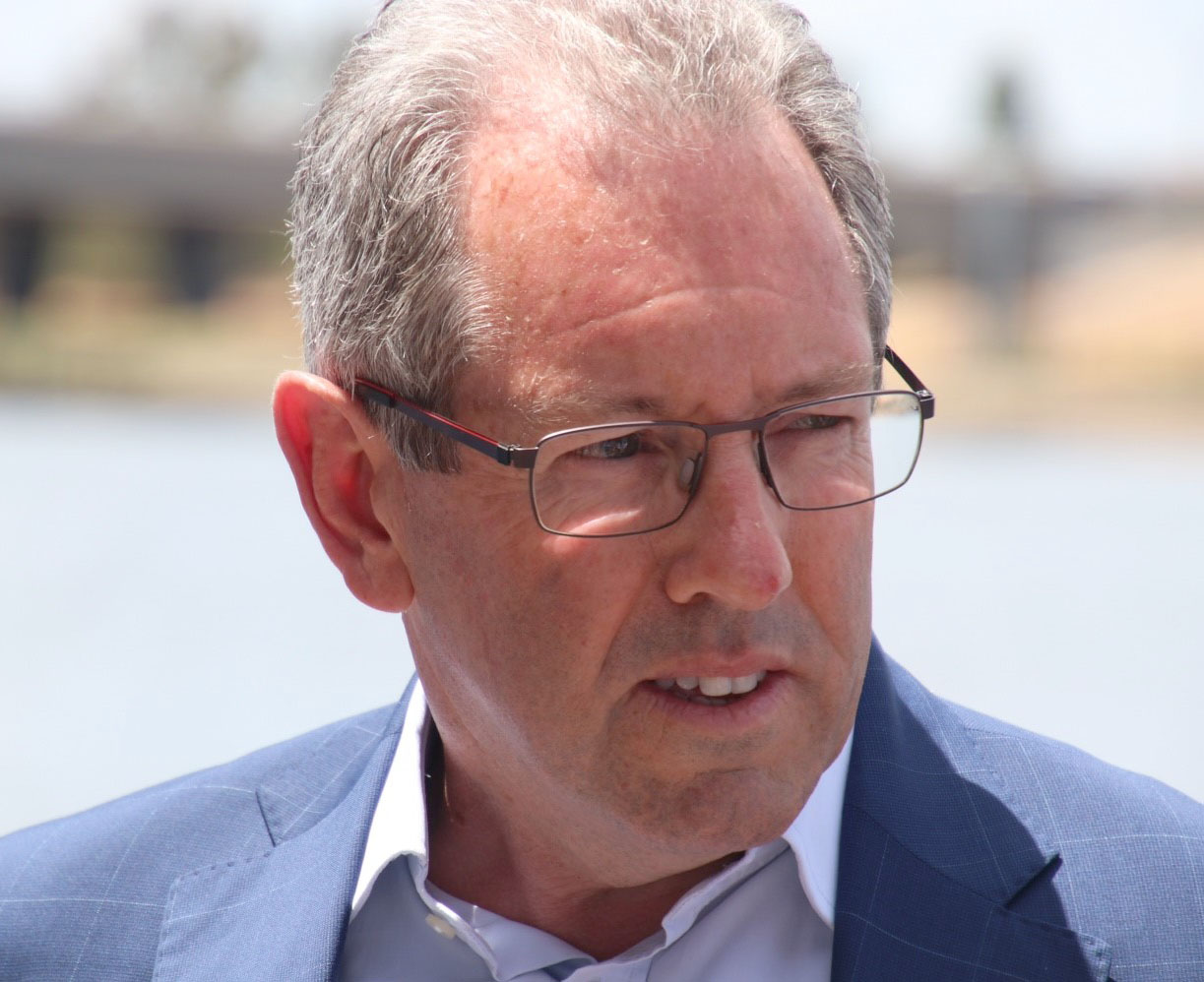 Perth stadium CEO Mike McKenna