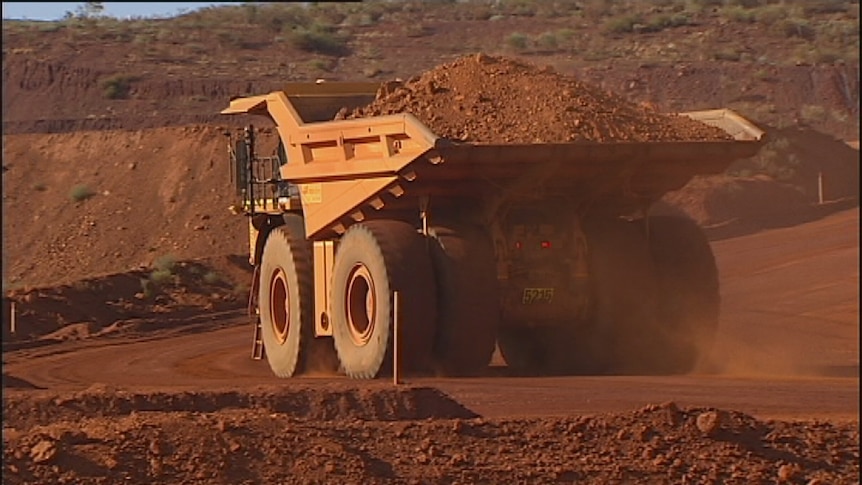 The mining sector made gains today on the market.