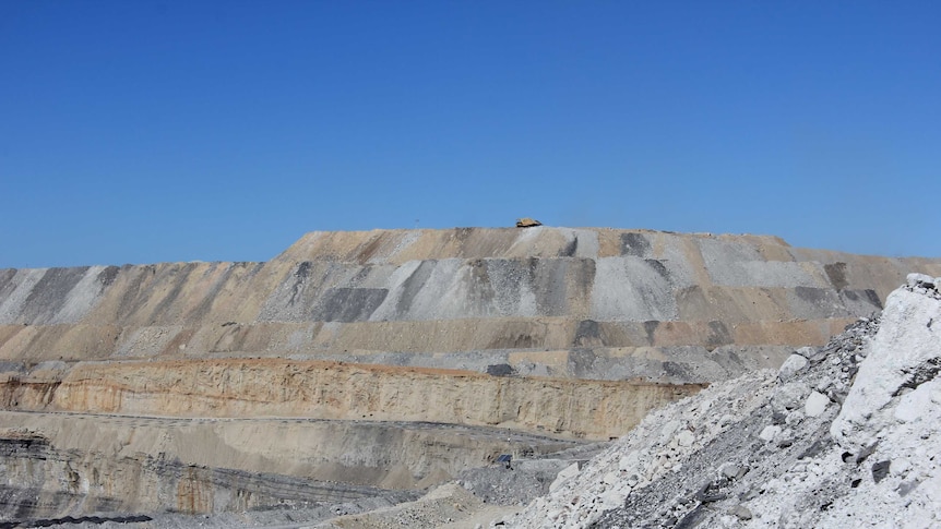 Boggabri coal mine pit