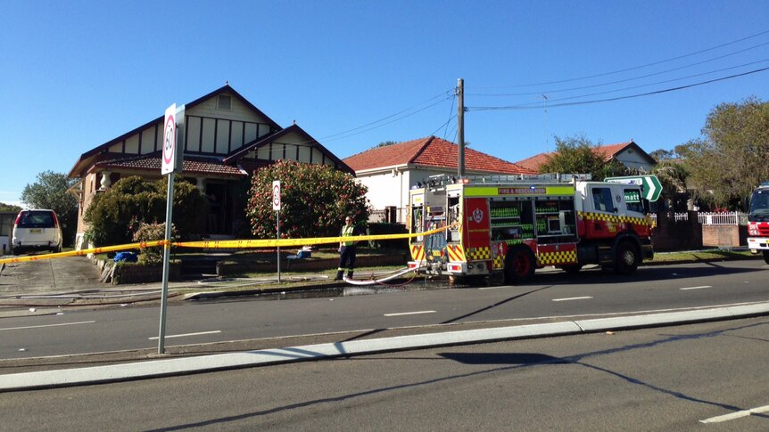 Blaxland Road explosion