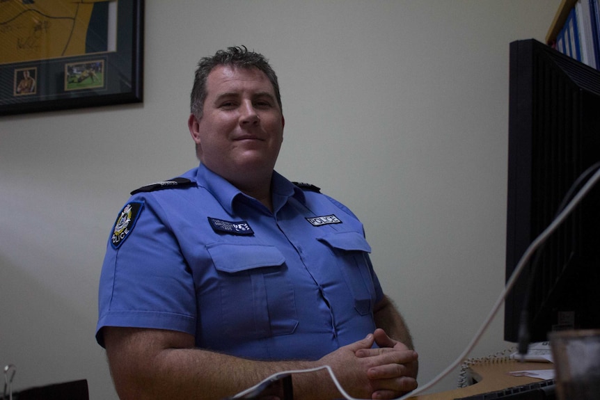 Kambalda Police officer in charge Sergeant Justin Tarasinski