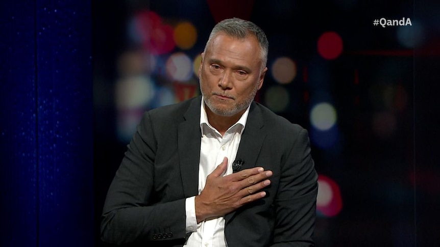 Stan Grant makes statement on his last episode as host of ABC's Q+A