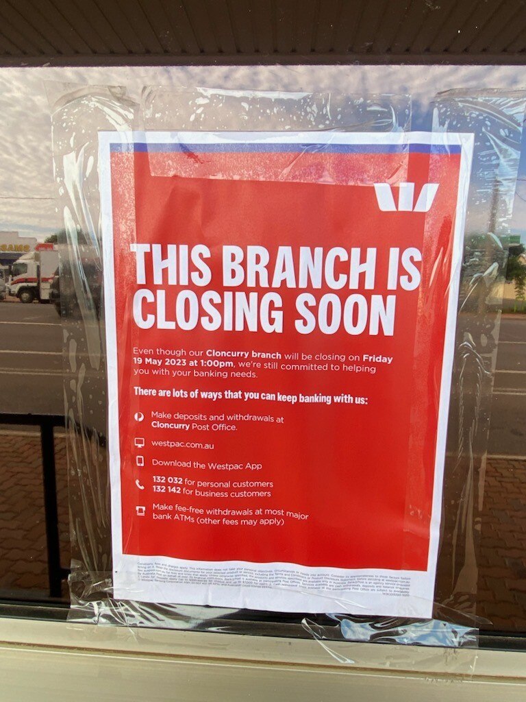 Cloncurry Westpac branch closure sparks outrage as residents fear more